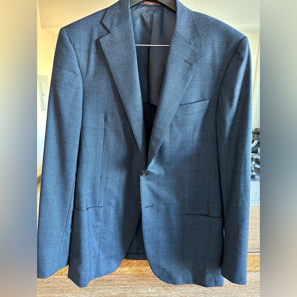 Hamilton Plaid Blazer 42L